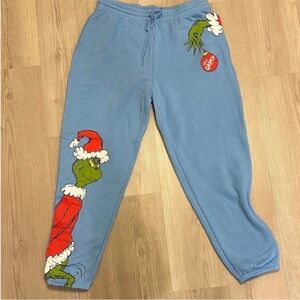 The grinch sweatpants/ joggers M